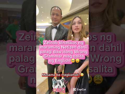 ZEINAB HARAKE WRONG GRAMMAR DAW VIRAL NGAYON Zeinabharake Rayparks Shorts