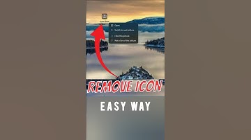 Remove Learn about this picture icon #microsoft #windows10 #windows11 #windows #shorts #trending #yt