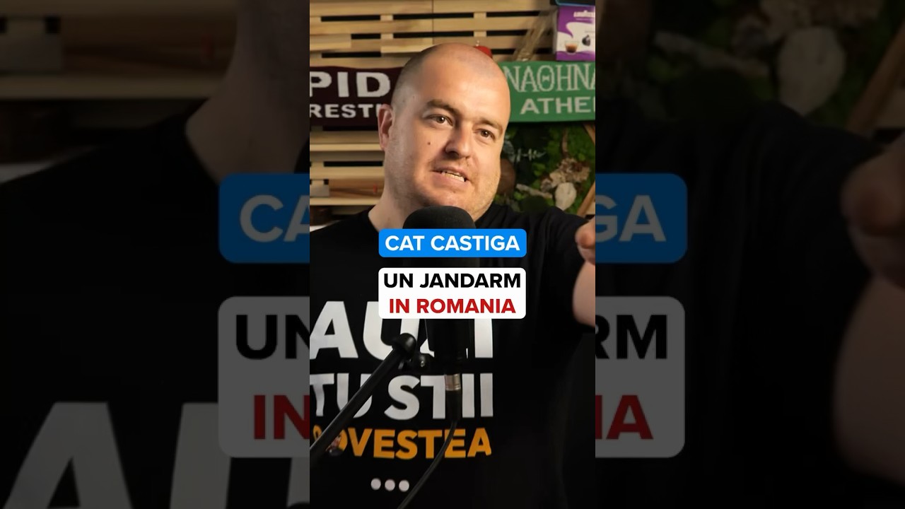 CAT CASTIGA UN JANDARM IN ROMANIA? 
