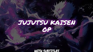 Kaikai Kitan Jujutsu Kaisen Full Song With English Subles