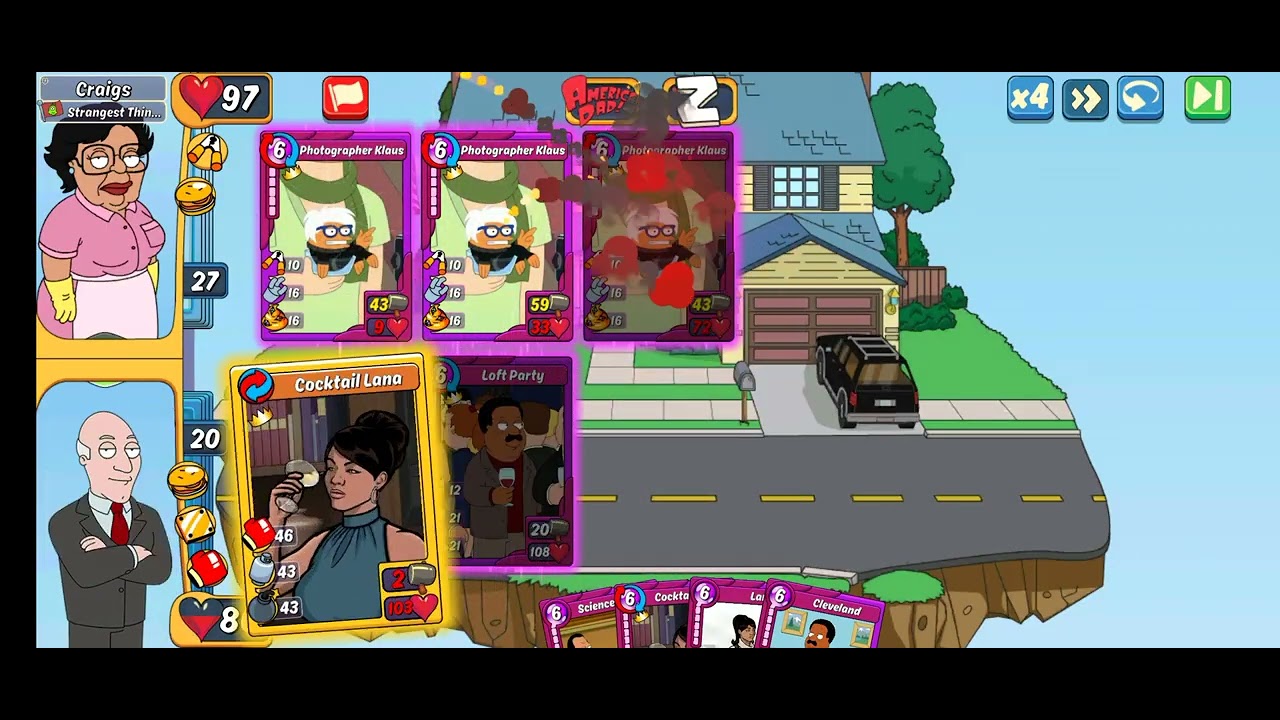 4.6.25 Animation Throwdown Siege GOBUCKURSELF vs Strangest Things - American Dad Island