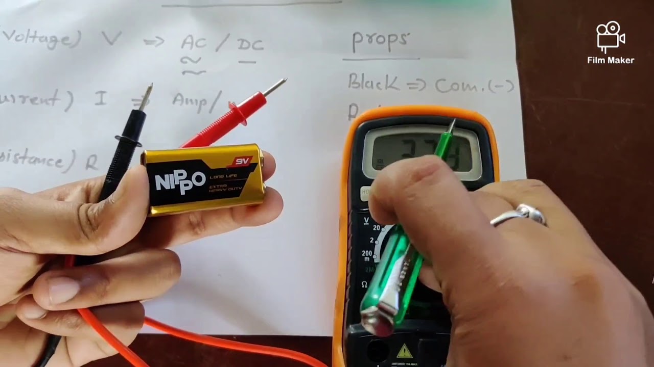 How to use digital multimeter - YouTube