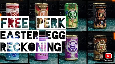 FREE PERK on the Reckoning ( Mr Peeks Easter Egg ) Black Ops 6 Zombies #cod #callofduty #codzombies 