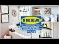 IKEA Transformation & HOME ORGANIZATION : Bathroom MAKEOVER