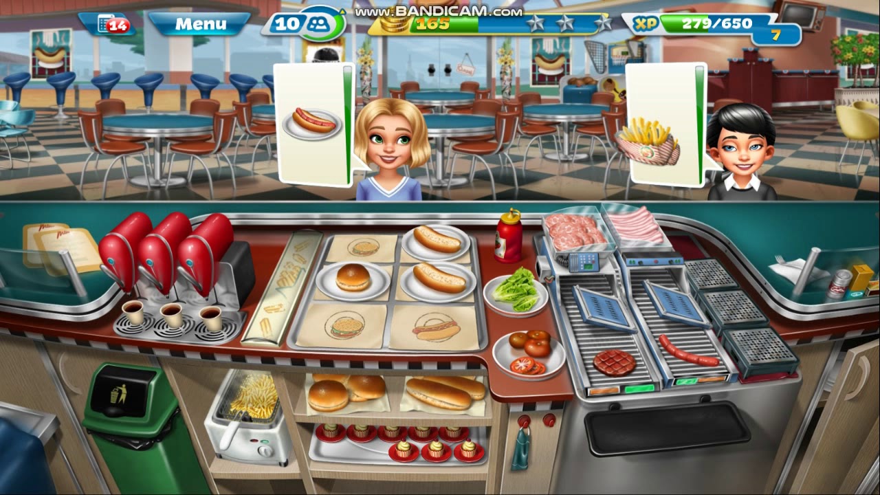 Cooking Fever - Fast Food Court - Level 21 - Game Play (Android,Windows