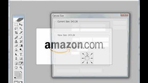 How to change canvas size in Photoshop CS