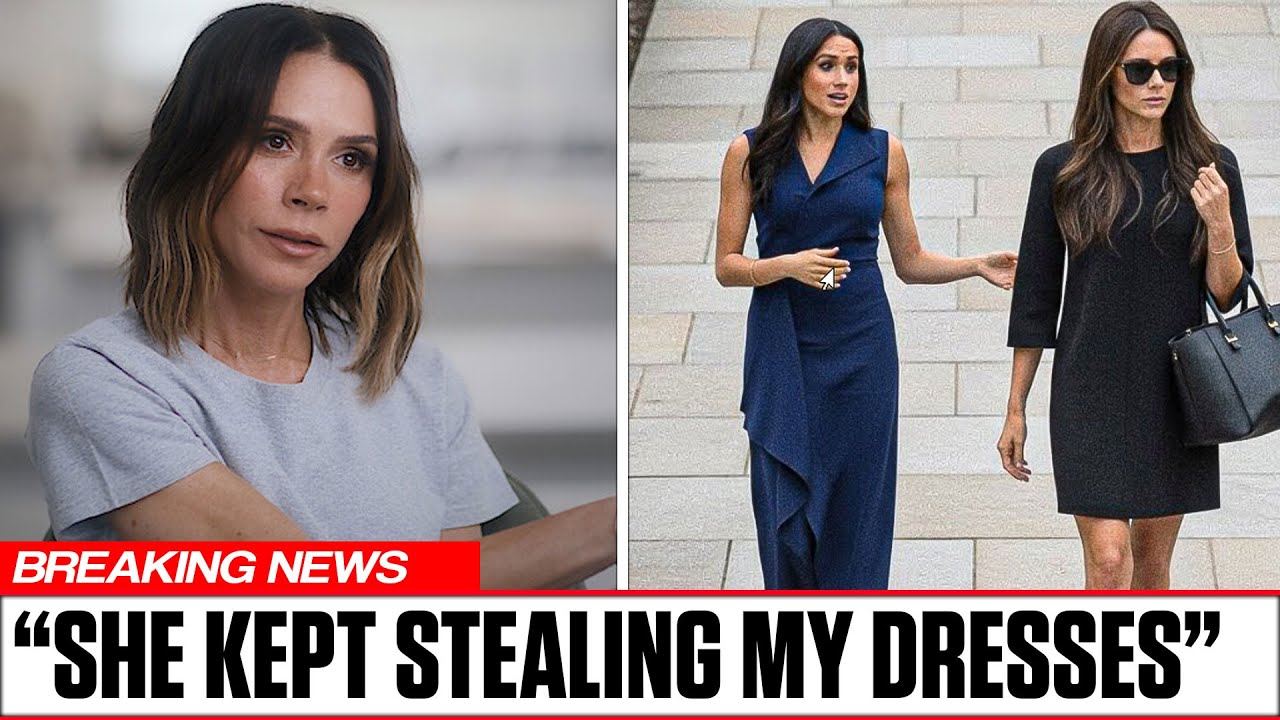 Victoria Beckham Breaks Silence on Meghan’s SHOCKING Stolen Dress Controversy