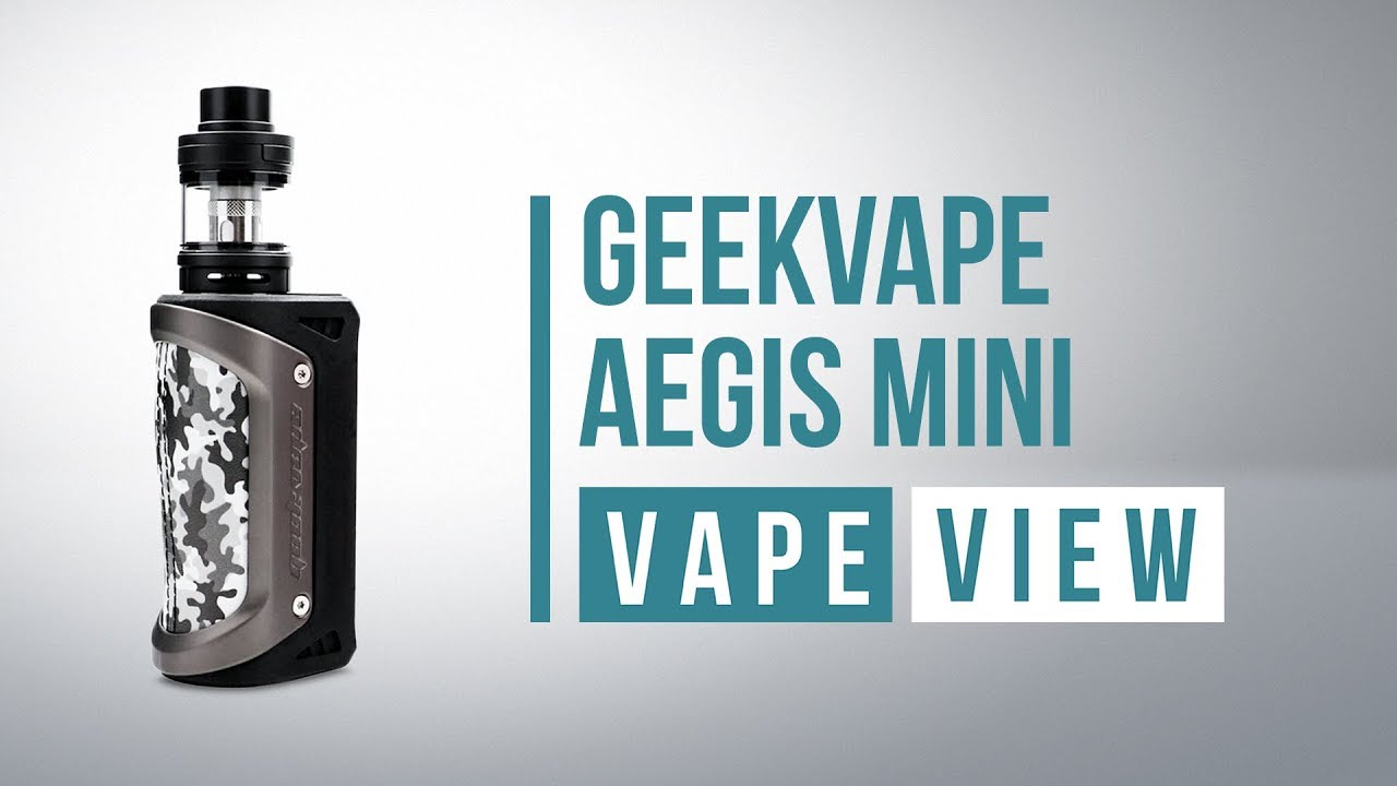 geekvape aegis mini kit review (Unboxing) E-liquid flavor:Strawberry Kiwi Ice Vape Shop in Arizona group flavour-drinks