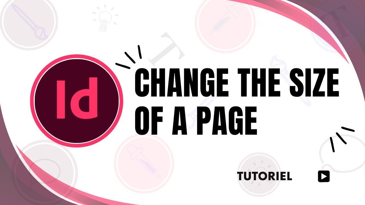 how to change the size of a page in indesign