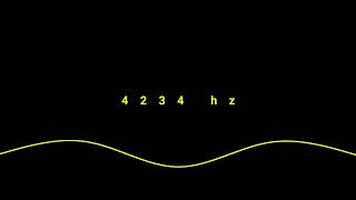4234 hz frequency tone
