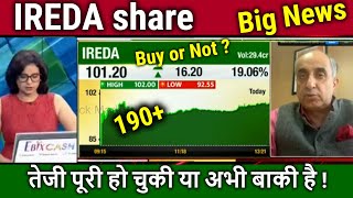 IREDA share latest news,buy or not ireda share news,ireda share analysis,ireda share target price,