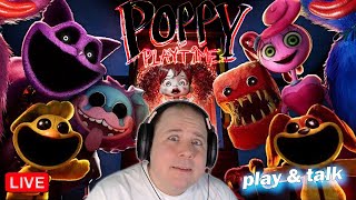 🔴LIVE -  Poppy Playtime : un monde FEARique !!! - Talk & Play