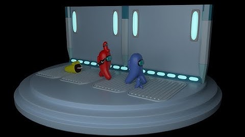 #AmongUsAuraProds  Among US en Maya Autodesk