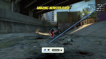 [CSGO] AMAZING MONSTER FLASH ON OVERPASS