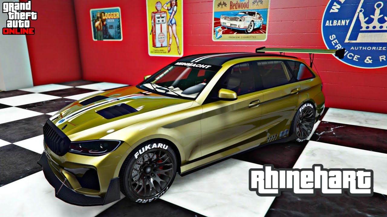 TUNEANDO EL NUEVO RHINEHART GTA V ONLINE No Comentado YouTube 