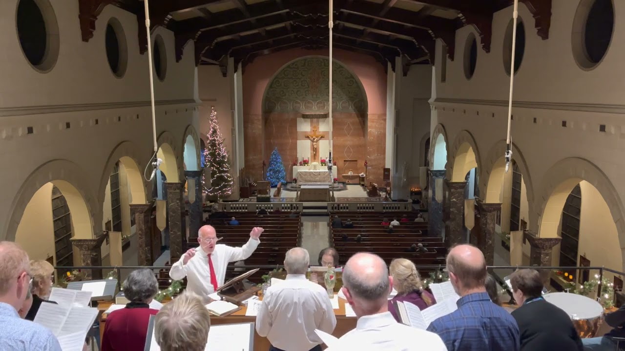 2021 Midnight Mass Prelude at St  Joseph and St  Patrick Parish, Escanaba Michigan