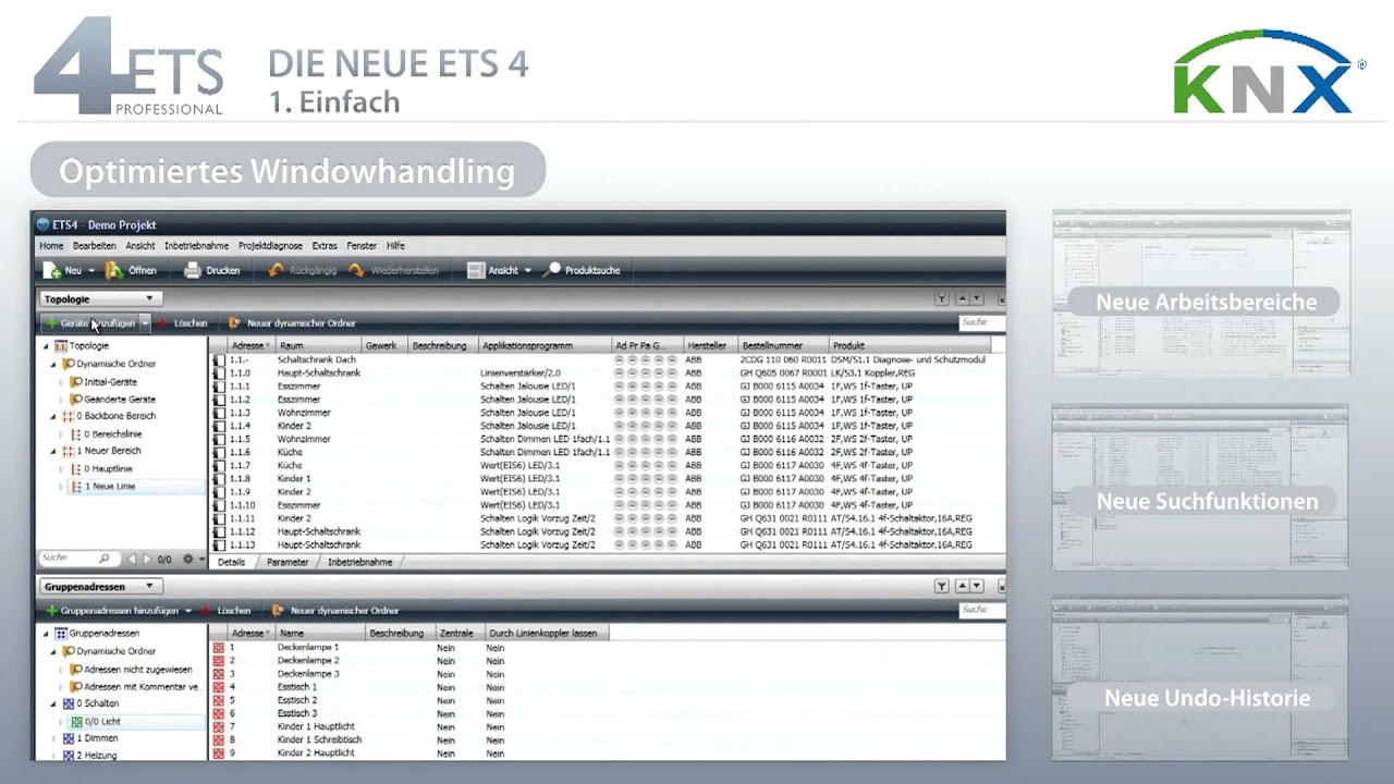 ETS4 Neuheiten - YouTube