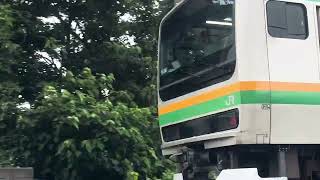 【良い音】E231系1000番代ヤマU-115編成+コツK-20編成 東北線2528Y列車減速通過