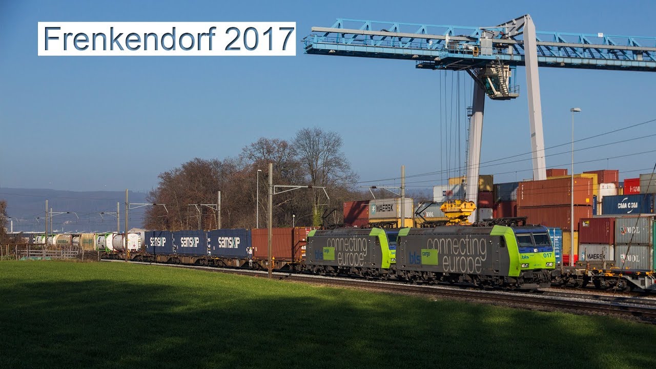 Zugverkehr in der Nordwestschweiz (Frenkendorf) [Full ᴴᴰ]