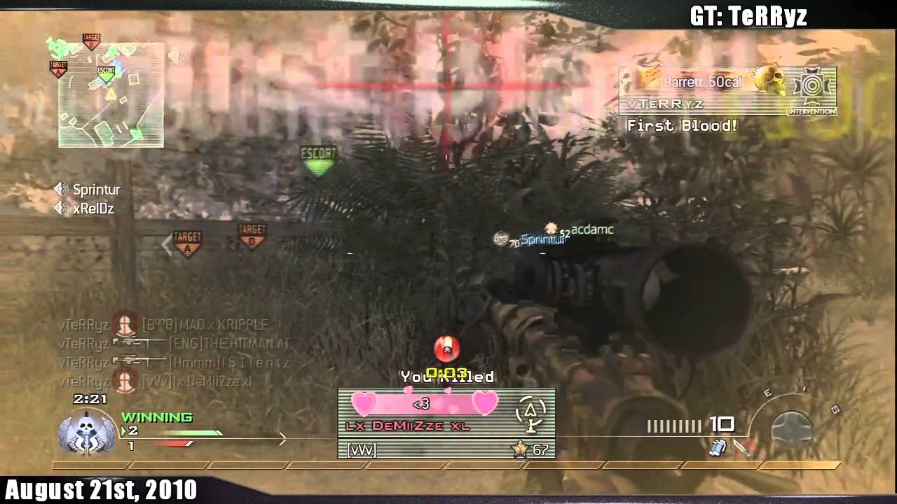 COD:SOD..:..August 21st, 2010