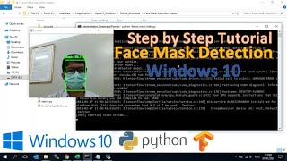 Step by step Face Mask Detector in Windows