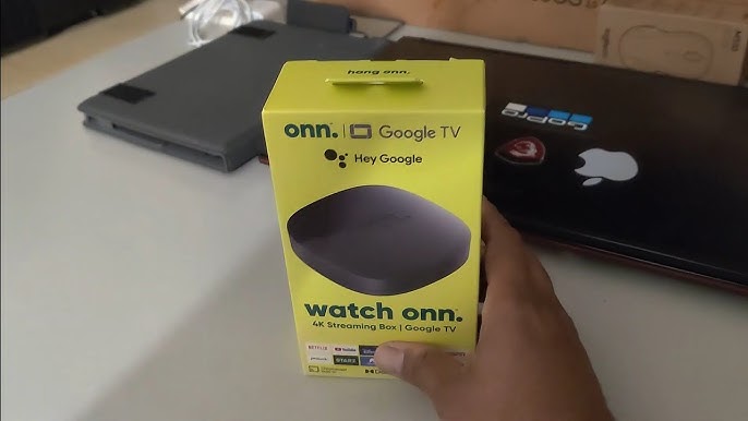 onn. Google TV 4K Streaming Box (New, 2023), 4K UHD resolution