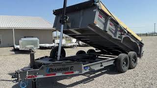 Pacesetter Edition Diamond C LPT Dump Trailer