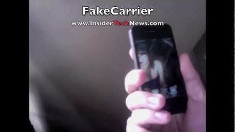 HOW TO CHANGE IPHONE CARRIER Name on iPhone iPod Touch iPad FAKECARRIER
