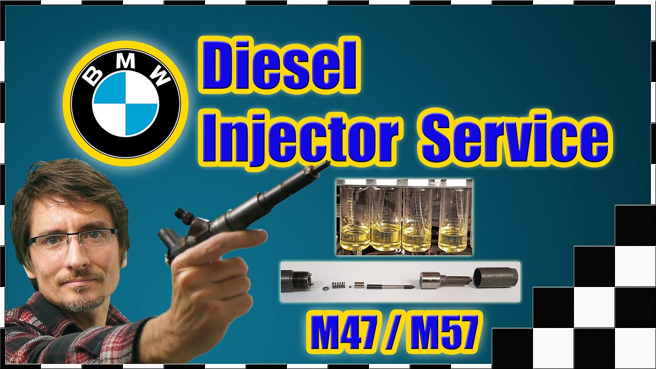 Test de fuite dinjecteur diesel et nettoyage des buses  faire soi mme injecteurs Bosch pour moteurs BMW M47 M57