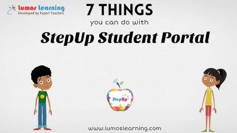 7 things you can do with Lumos StepUp Student Portal