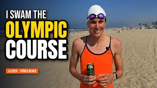 Olympic Triathlon LA 2028 Swim Course