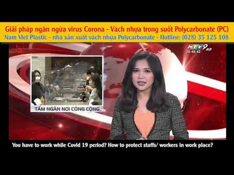 Video Vách Ngăn Trong Suốt Polycarbonate bàn ăn, bàn làm... - youtube