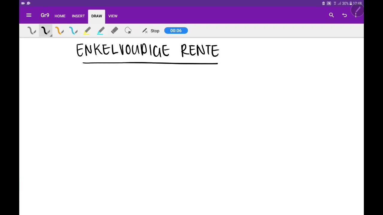 (Gr 9) Enkelvoudige rente