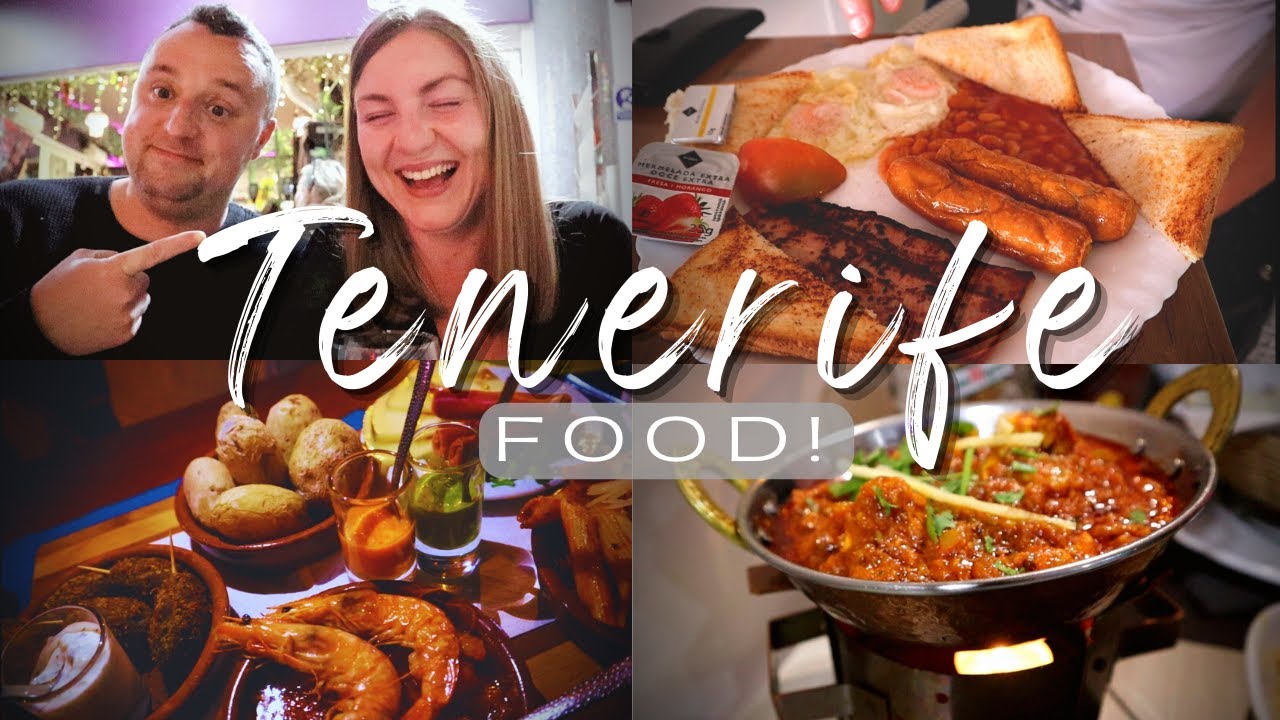 €2.85 Breakfast & BEST Tapas/Curry in Las Americas Tenerife!