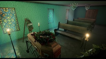 Vintage Mortuary Unreal Engine Asset Pack Trailer