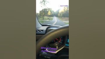 2012 Camaro v6 muffler delete #automobile #mechanic #mufflerdelete #5thgencamaro #camaro #coldstart