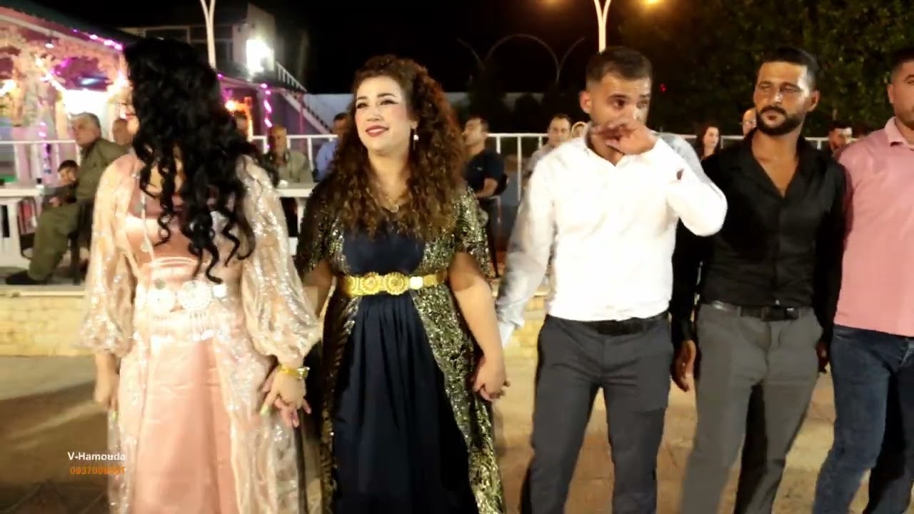 حفلة قرية بيرالوس في صالة بلند العريس فرهاد العروس روجدا part1