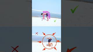Avoid🤸 This Backhandspring ✅Mistake II#shorts #backhandspring #backfl#tutorial#frontflip ak fly king