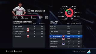 Roster Update: Braves #2 Prospect AJ Smith-Shawver Set To Make Debut As SP (Braves Franchise Year 3)
