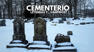 Explorando el CEMENTERIO Violett Nevado | Vampiros? ??| Recorrido ?