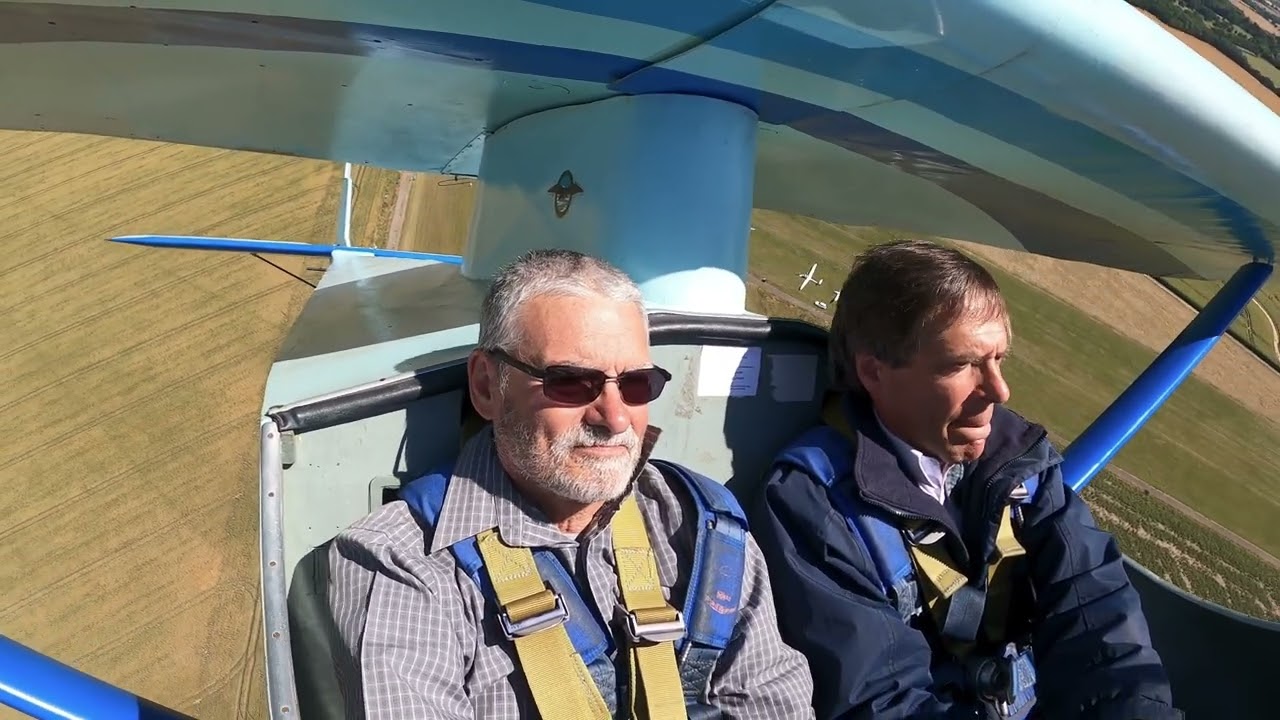 Slingsby T21b launch. Gliding