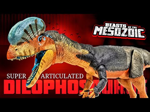 Beasts of the Mesozoic Super articulated 1/18 scale Dilophosaurus