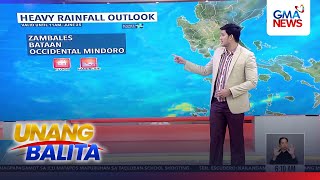 Heavy rainfall outlook (valid until 11am, June 25, 2026) | Unang Hirit