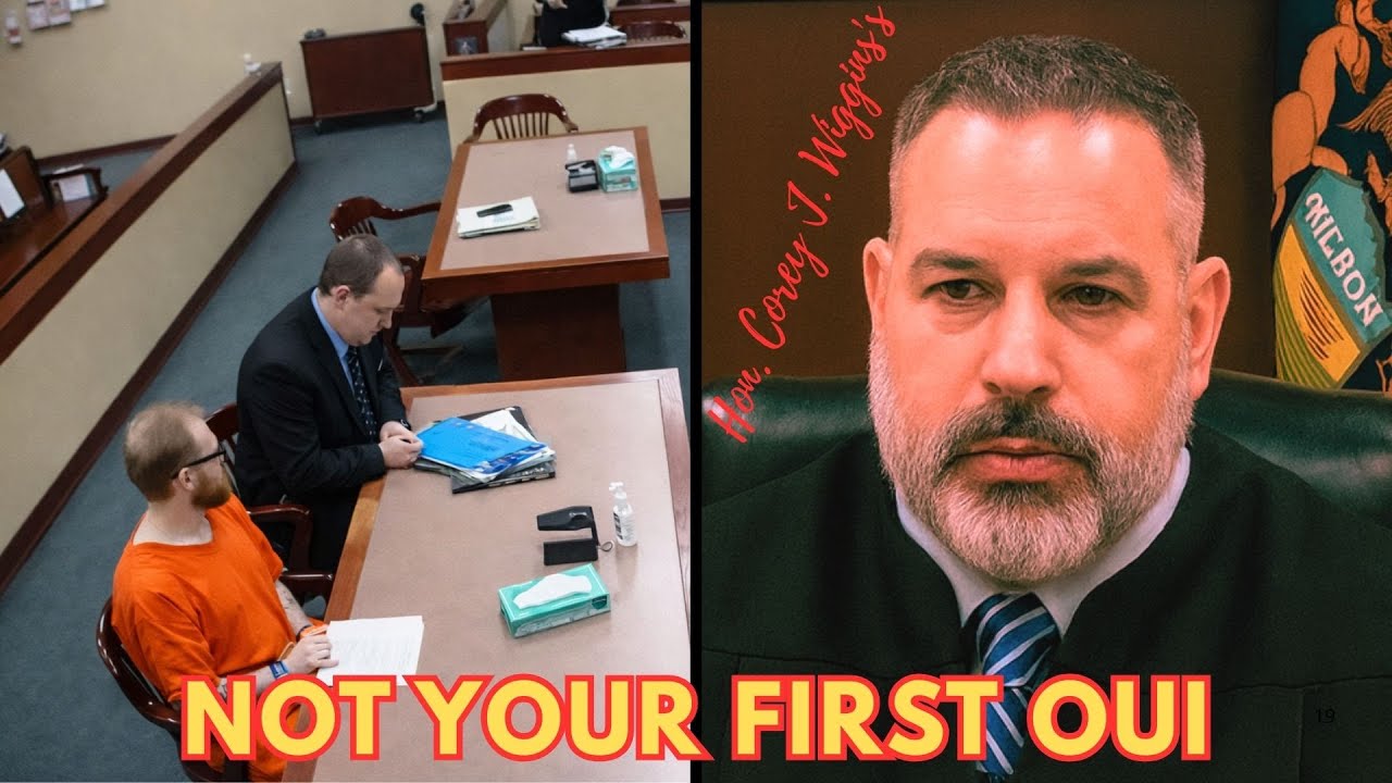 Судья Кори Дж. Уиггинс: «Это не первый ваш случай вождения в нетрезвом виде».