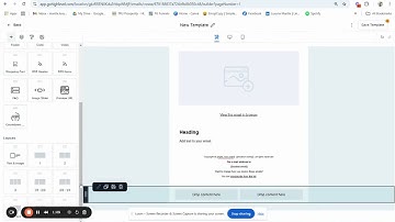 Make a Newsletter Template in Go HighLevel