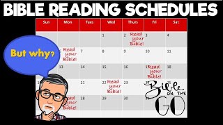 Bible Reading Schedules