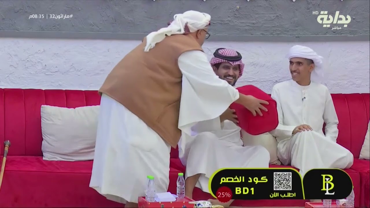 دخول أبناء أبو دخيل القحطاني وحديثهم عن محتواهم في السوشال ميديا | #ماراثون32