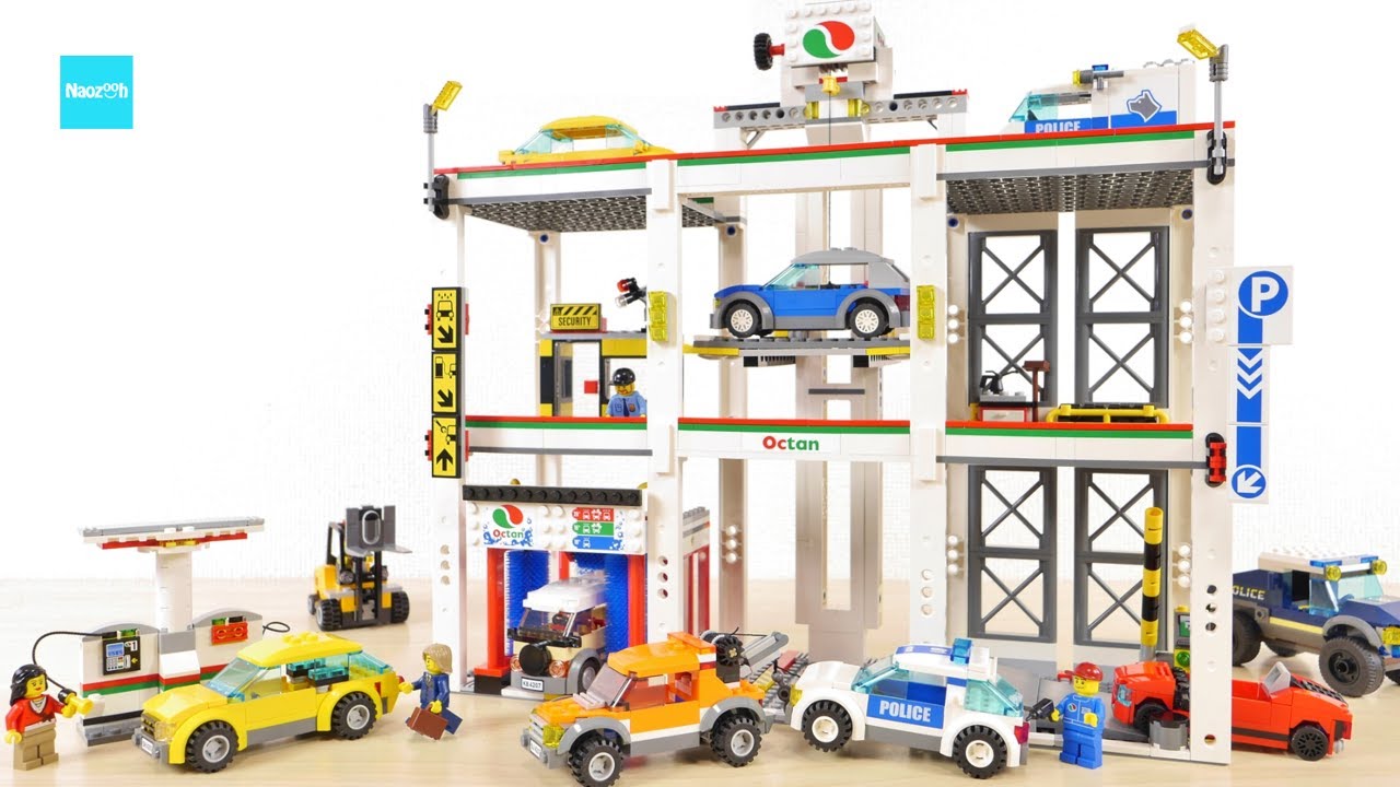 レゴ シティ パーキング 4207 ／ LEGO City Garage Speed Build & Review