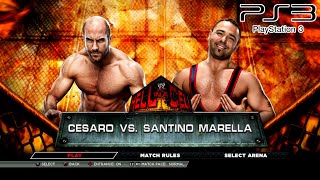 WWE 2K15 PS3 - Cesaro VS Santino Marella - KO Match [2K][mClassic] screenshot 4