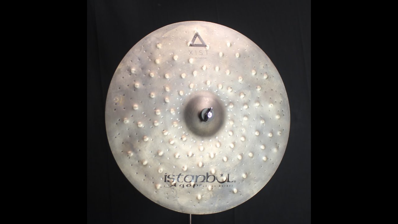 Istanbul Agop 22" Xist Dry Dark Ride 2809g YouTube